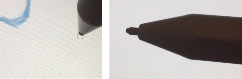 Surfaceペン先「B」の形状
