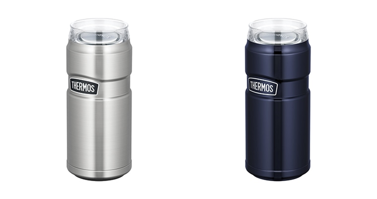 サーモスの保冷缶ホルダー500ml缶用2Wayタイプ